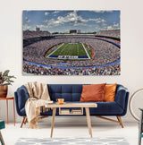 76491-MGV-CV-36X24-Buffalo Bills Stadium Wall Art Canvas Print, Framed Bills Stadium Art Picture Print, Highmark Stadium Perfect Sport Room Decor