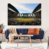 92672-MGV-CV-36X24-Chase Field Stadium Wall Art Canvas Print, Framed Arizona Stadium Art Picture Print, Chase Stadium Perfect Sports Room Decor