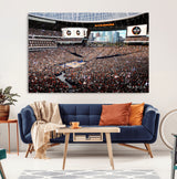 38616413-MGV-CV-36X24-Chicago Dome Stadium Wall Art – Futuristic Basketball Final Four Arena Canvas Print, Modern Sports Fan Decor for Man Cave or