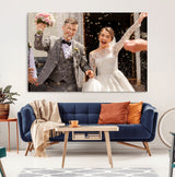 CSTM914-MGV-CV-36X24-Framed Create Your Canvas Print - Personalized Wall Art for Home Decor Wall Art Print, Create Your Own Photo Canvas Print