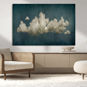 18162-MGV-CV-36X24-Ethereal Cloud Wall Art – Panoramic Sky Canvas Print, Dreamy Atmospheric Decor for Bedroom, Living Room or Office
