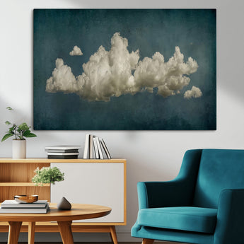 18162-MGV-CV-36X24-Ethereal Cloud Wall Art – Panoramic Sky Canvas Print, Dreamy Atmospheric Decor for Bedroom, Living Room or Office