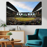92672-MGV-CV-36X24-Chase Field Stadium Wall Art Canvas Print, Framed Arizona Stadium Art Picture Print, Chase Stadium Perfect Sports Room Decor
