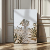 61562259-MGV-CV-24X36-Joshua Tree Canvas Wall Art – Desert Landscape, Minimalist Nature Photography, Large Framed Botanical Decor, Southwestern Canvas