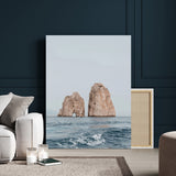 30730262-MGV-CV-24X36-Coastal Wall Art – Ocean Rock Formation Canvas Print, Dramatic Cliffs and Sea Photography Decor for Bedroom, Living Room, Office,