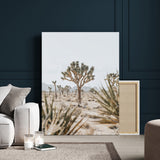 61562259-MGV-CV-24X36-Joshua Tree Canvas Wall Art – Desert Landscape, Minimalist Nature Photography, Large Framed Botanical Decor, Southwestern Canvas