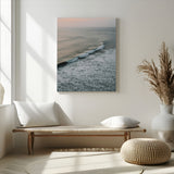 88999168-MGV-CV-24X36-Ocean Waves Wall Art Canvas Print, Framed Coastal Serenity Art Picture Print, Relaxing Ocean Perfect Modern Coastal Decor Artwork