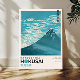 21454-MGV-CV-24X36-Hokusai Mount Fuji Wall Art – Fine Wind Clear Morning Japanese Canvas Print, Classic Ukiyo e Mountain Decor for Home, Office or