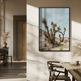 95224550-MGV-FP-48X32-3P_Black-Joshua Tree Desert Canvas Print – Southwestern Boho Landscape Wall Art, Rustic Nature Scene for Living Room, Entryway & Earthy