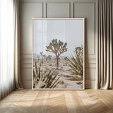 61562259-MGV-CV-24X36-Joshua Tree Canvas Wall Art – Desert Landscape, Minimalist Nature Photography, Large Framed Botanical Decor, Southwestern Canvas