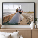 CSTM911-MGV-FP-60X30-3P_Black-Custom Canvas Print - Personalized Wall Art for Home Decor Wall Art Print, Create Your Own Photo Canvas Print, Ready to Hang