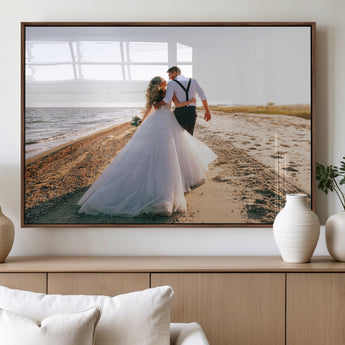 CSTM911-MGV-FP-60X30-3P_Walnut-Custom Canvas Print - Personalized Wall Art for Home Decor Wall Art Print, Create Your Own Photo Canvas Print, Ready to Hang