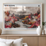 32352074-MGV-FP-36X24-3P_Natural-Japanese Landscape Wall Art – Mount Fuji River Canvas Print, Modern Asian Inspired Nature Decor for Living Room, Bedroom, Office