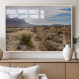 21606563-MGV-FP-36X24-3P_Natural-Desert Mountain Wall Art – Southwest Landscape Photography Canvas Print, Rustic Nature Artwork Scenic Western Decor for Living
