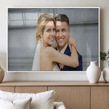 CSTM6030-MGV-FP-36X24-3P_White-Custom Canvas Wall Art – Personalized Photo Print for Wedding, Anniversary or Gift, Ready to Hang Canvas for Home Decor