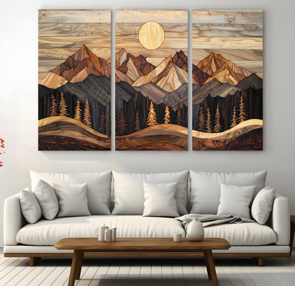 50100230-MGV-CV-48X32-3P-Wall Art Canvas Print