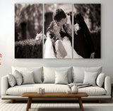 CSTM6030-MGV-CV-36X24-Custom Wedding Photo Print - Custom Wall Art Picture Print, Create Your Own Photo Canvas Print