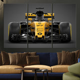 62882-MGV-CV-36X24-Renault F1 Racing Car Print - High-Performance Formula 1 Motorsport Wall Art, Perfect Gift for Racing Fans and Car Enthusiasts