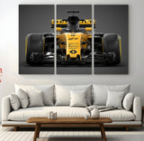 62882-MGV-CV-36X24-Renault F1 Racing Car Print - High-Performance Formula 1 Motorsport Wall Art, Perfect Gift for Racing Fans and Car Enthusiasts