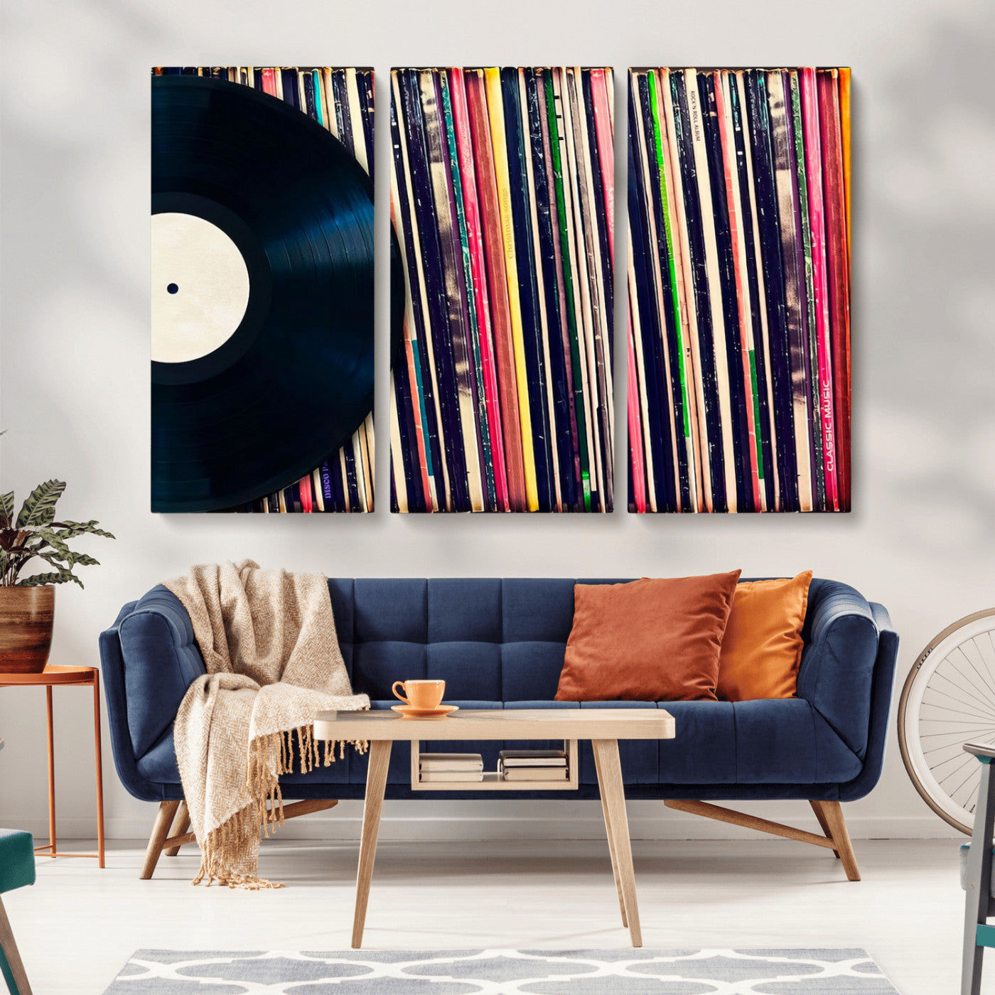 45029-MGV-CV-36X24-Misty Pine Forest Wall Art – Black and White Landscape Canvas Print, Foggy Trees Nature Photography, Modern Minimalist Decor for