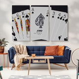 56787-MGV-CV-36X24-Playing Cards – Classic Poker Deck with Spades, Standard Size Durable Casino Quality Card Set for Magic Tricks, Blackjack, Bridge,