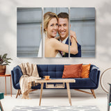 CSTM6030-MGV-CV-36X24-Custom Canvas Wall Art – Personalized Photo Print for Wedding, Anniversary or Gift, Ready to Hang Canvas for Home Decor