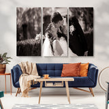 CSTM6030-MGV-CV-36X24-Custom Wedding Photo Print - Custom Wall Art Picture Print, Create Your Own Photo Canvas Print