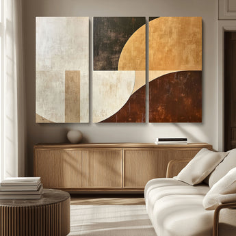 15030-MGV-CV-36X24-Wabi Sabi Wall Art Canvas Print, Framed Modern Abstract Art Picture Print, Minimalist Zen Perfect Minimalist Modern Decor Artwork