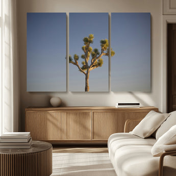 54552043-MGV-CV-36X24-Joshua Tree Art Wall Art Canvas Print, Framed Desert Landscape Art Picture Print, Southwestern Nature Perfect Southwestern Boho