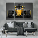 62882-MGV-CV-48X32-3P-Renault F1 Racing Car Print - High-Performance Formula 1 Motorsport Wall Art, Perfect Gift for Racing Fans and Car Enthusiasts