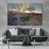 38807-MGV-CV-36X24-Beaver Stadium Wall Art Canvas Print, Framed Beaver Stadium Field Art Picture Print, Football Stadium Perfect Sport Room Decor