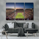 17421-MGV-CV-36X24-Kyle Field Wall Art Canvas Print, Framed Texas Stadium Art Picture Print, Kyle Field Stadium Perfect Sport Room Decor Artwork