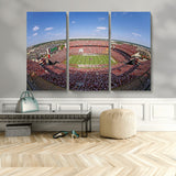 29492070-MGV-CV-36X24-William Brice Stadium Canvas Wall Art – Football Game, Stadium Crowd, Fans, Energy, Team Spirit, Daytime Outdoor Event Print for