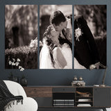 CSTM6030-MGV-CV-36X24-Custom Wedding Photo Print - Custom Wall Art Picture Print, Create Your Own Photo Canvas Print