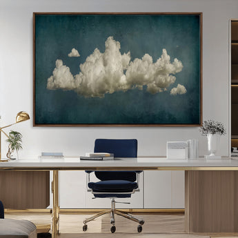 18162-MGV-CV-36X24-Ethereal Cloud Wall Art – Panoramic Sky Canvas Print, Dreamy Atmospheric Decor for Bedroom, Living Room or Office