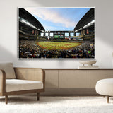 92672-MGV-CV-36X24-Chase Field Stadium Wall Art Canvas Print, Framed Arizona Stadium Art Picture Print, Chase Stadium Perfect Sports Room Decor