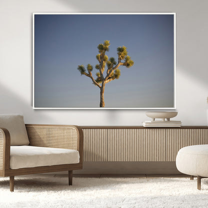 54552043-MGV-CV-36X24-Joshua Tree Art Wall Art Canvas Print, Framed Desert Landscape Art Picture Print, Southwestern Nature Perfect Southwestern Boho