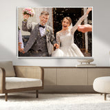 CSTM914-MGV-CV-36X24-Framed Create Your Canvas Print - Personalized Wall Art for Home Decor Wall Art Print, Create Your Own Photo Canvas Print