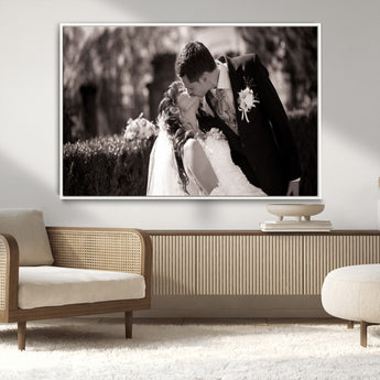 CSTM6030-MGV-CV-36X24-Custom Wedding Photo Print - Custom Wall Art Picture Print, Create Your Own Photo Canvas Print