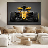 62882-MGV-CV-36X24-Renault F1 Racing Car Print - High-Performance Formula 1 Motorsport Wall Art, Perfect Gift for Racing Fans and Car Enthusiasts