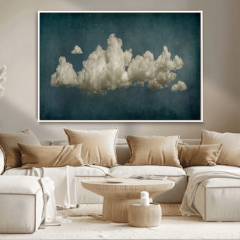 18162-MGV-CV-36X24-Ethereal Cloud Wall Art – Panoramic Sky Canvas Print, Dreamy Atmospheric Decor for Bedroom, Living Room or Office