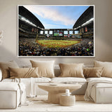 92672-MGV-CV-36X24-Chase Field Stadium Wall Art Canvas Print, Framed Arizona Stadium Art Picture Print, Chase Stadium Perfect Sports Room Decor