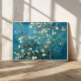 91714-MGV-CV-36X24-Almond Blossoms Wall Art – Handcrafted Van Gogh Inspired Floral Canvas Print, Beautiful Nature Decor for Living Room, Bedroom, or