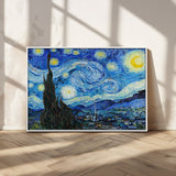 39177-MGV-CV-36X24-Starry Night Wall Art – Vincent van Gogh Famous Painting Canvas Print, Timeless Starry Sky Decor for Living Room, Bedroom or