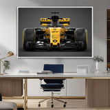 62882-MGV-CV-36X24-Renault F1 Racing Car Print - High-Performance Formula 1 Motorsport Wall Art, Perfect Gift for Racing Fans and Car Enthusiasts