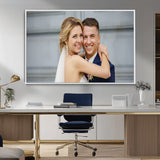 CSTM6030-MGV-CV-36X24-Custom Canvas Wall Art – Personalized Photo Print for Wedding, Anniversary or Gift, Ready to Hang Canvas for Home Decor