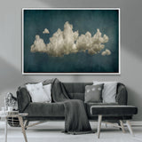 18162-MGV-CV-36X24-Ethereal Cloud Wall Art – Panoramic Sky Canvas Print, Dreamy Atmospheric Decor for Bedroom, Living Room or Office