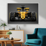 62882-MGV-CV-36X24-Renault F1 Racing Car Print - High-Performance Formula 1 Motorsport Wall Art, Perfect Gift for Racing Fans and Car Enthusiasts