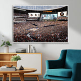 38616413-MGV-CV-36X24-Chicago Dome Stadium Wall Art – Futuristic Basketball Final Four Arena Canvas Print, Modern Sports Fan Decor for Man Cave or