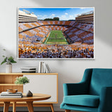 77097951-MGV-FC-36X24_White-Neyland Stadium Wall Art – Panoramic Tennessee Volunteers Football Field Canvas Print, Game Day Decor for Office, Man Cave, Living